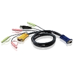 Кабель ATEN CABLE HD15M/USBM/SP/SP-SPHD15M; 1.8M, фото3