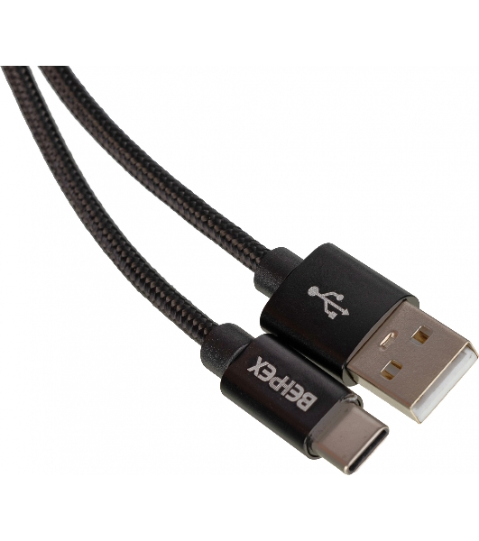 Кабель USB (m)-USB Type-C (m) 1м черный