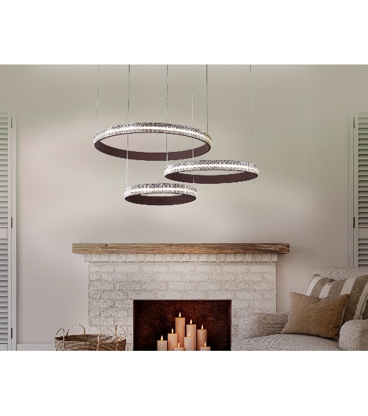Светильник Ambrella light FA6162 CF кофе 99W 720*500*900 (ПДУ РАДИО 2.4)