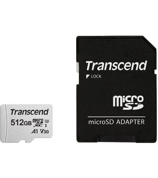 Флеш карта 512Gb microSD w/adapter UHS-I U3 A1