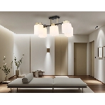 Светильник Ambrella light TR303048/5 BK/GD черный/золото E27/5 max 60W 540*480*270, фото3