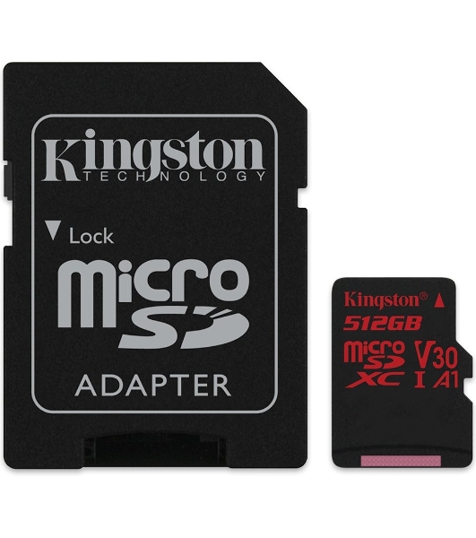 Флеш карта 512Gb uSD React 100/80 V30 A1