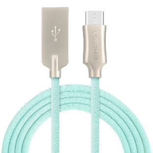 Кабель Crown USB - USB Type-C CMCU-3132C light blue