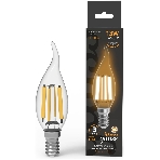 Лампа филам. Gauss Filament 13Вт цок.:E14 свеча св.свеч.бел.теп. (упак.:10шт) (104801113), фото12
