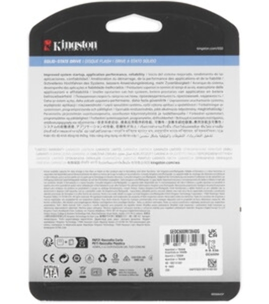 Накопитель SSD Kingston SSD DC600M, 3840Gb, SATA III, 2.5', R/W 560/530