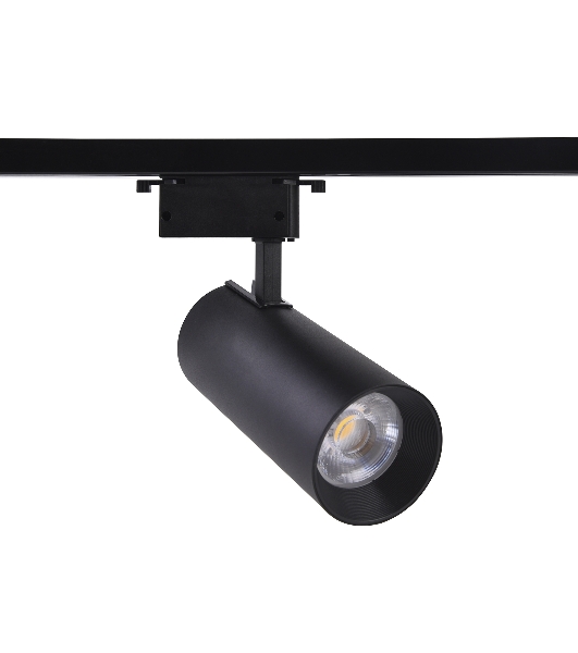 Трековый однофазный светодиодный светильник Ambrella light GL5859 BK черный LED 20W 4200K 24°
