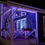 Гирлянда Neon-night Сеть 'НЕТ ЛАЙТ' 2.5мх2.5м 432 LED 26Вт 220В IP44 черный провод; красн./син., фото5
