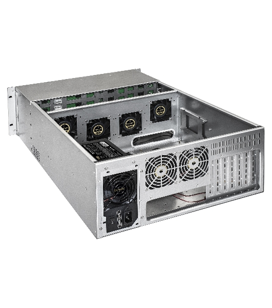 Серверный корпус ExeGate EX293581RUS Pro 4U660-HS24 (RM 19', высота 4U, глубина 660, БП 1000ADS, 24xHotSwap, USB)