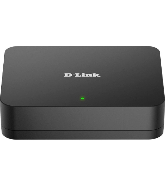 Коммутатор D-Link DGS-1005A, 5×1 Гбит/с, неуправляемый