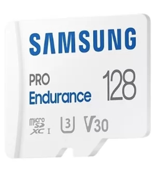 Флеш карта microSDXC 128Gb Samsung PRO Endurance (для видеорегистратора) Class 10, UHS-I, W 30 МБ/с, R 100 МБ/с, MB-MJ128KA/APC адаптер на SD