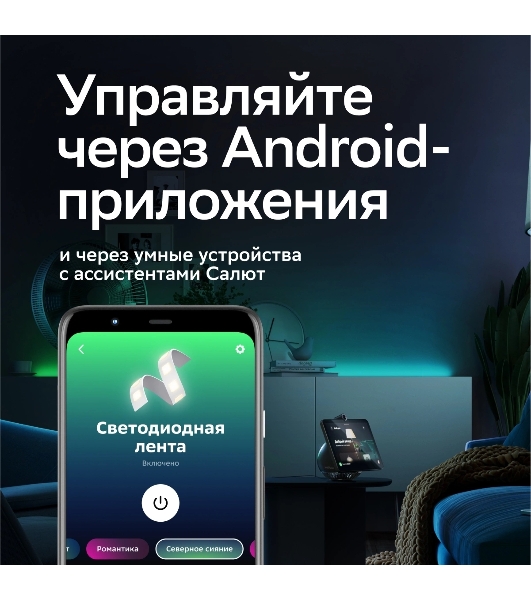 Лента светодиодная для управления светом/электроприборами Sber SBDV-00033
