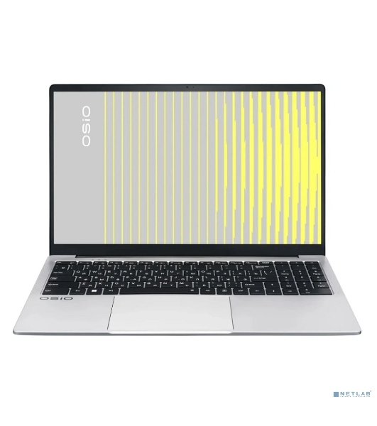 Ноутбук Osio FocusLine F150A-001 серый Ryzen 5 5560U 8Gb SSD256Gb AMD Radeon 15.6' IPS FHD (1920x1080) без ОС WiFi BT Cam 6000mAh