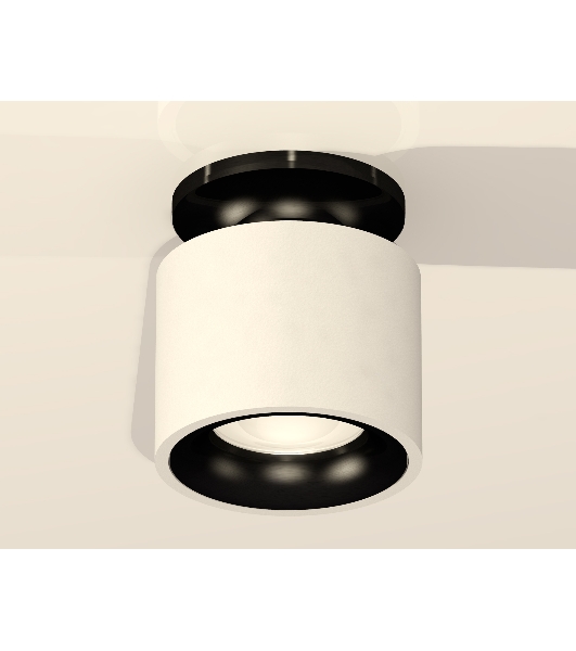 Светильник Ambrella Light XS7510061 SWH/PBK белый песок/черный полированный MR16 GU5.3 (N7926, C7510, N7011)