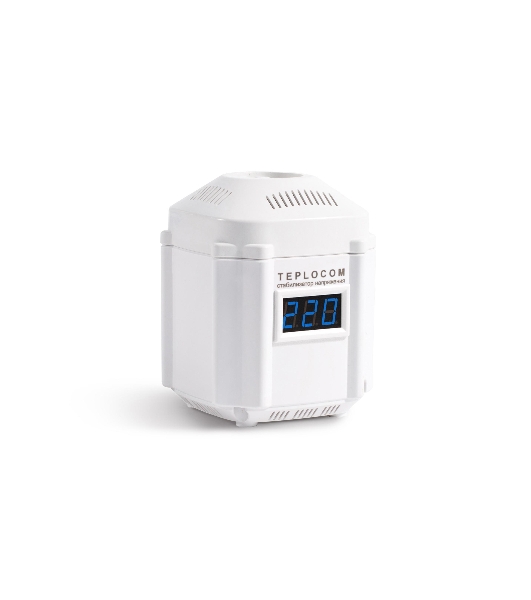 Стабилизатор напряжения TEPLOCOM ST – 222/500-И индикация Бастион 557