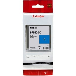 Картридж струйный Canon PFI-120 C 2886C001 голубой (130 мл) для Canon imagePROGRAF TM-200/205