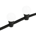 Готовый набор Neon-night 'Евро Belt Light' 2 жилы шаг 40 см, Белые LED лампы 45мм (6 LED), фото 1