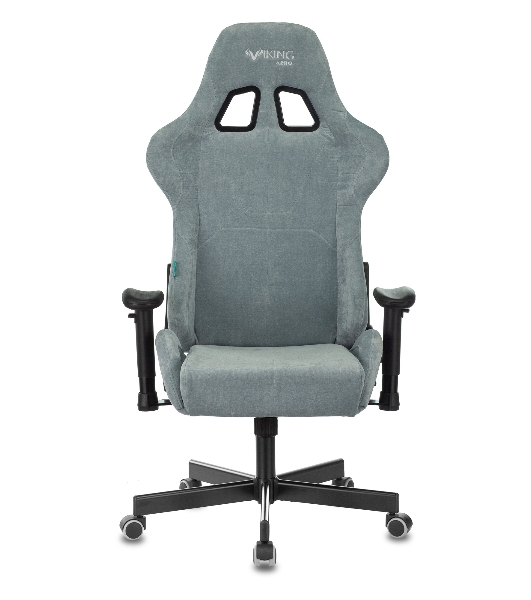 Кресло Бюрократ VIKING KNIGHT LT28 FABRIC серо-голубой, ткань, 120 кг, механизм качания