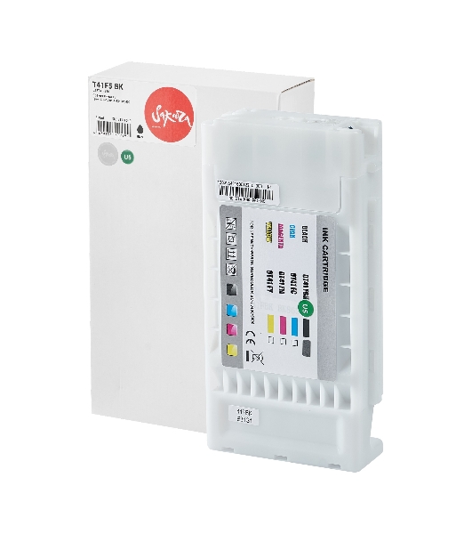 Картридж струйный Sakura C13T41F540 (T41F5 BK) для Epson, черный, 350 мл.