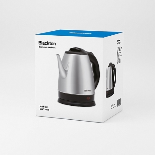Чайник электрический Blackton Bt KT1802S сталь/черный