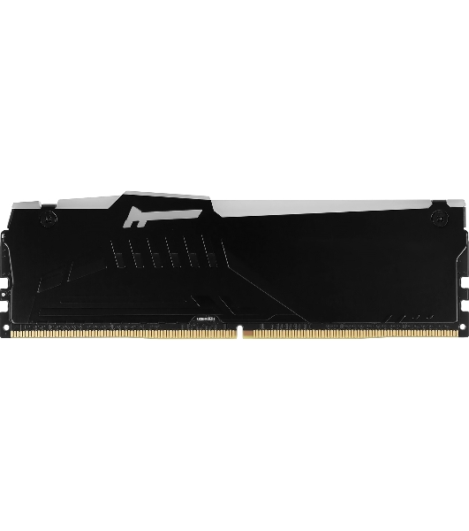 Оперативная память Kingston Fury Beast Black RGb, DDR5, 8Gb (1x8Gb), 5600MHz, CL36, DIMM, с радиатором, RGb, черный