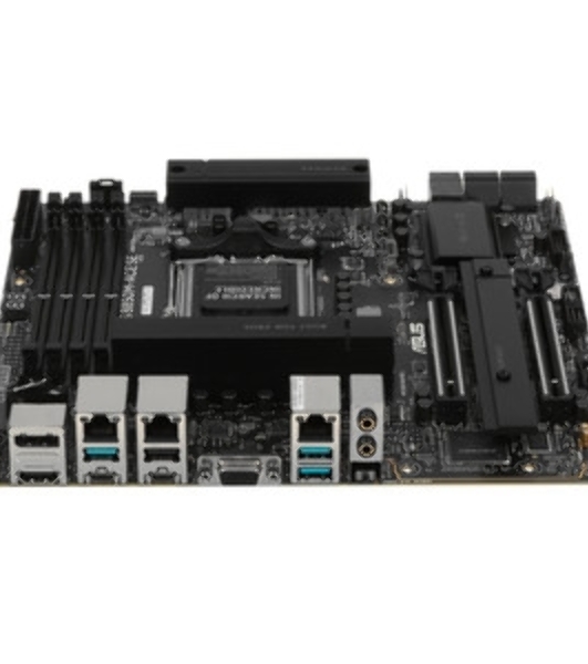 Материнская плата ASUS PRO WS B850M-ACE SE, AM5, AMD B850, 4xDDR5, 4xSATA, 2xM.2, 1xPCIe 5.0 x16, 1xPCIe 4.0 x16, 1xVGA, 1xHDMI, 1xDP, 1x2.5Gb LAN, 1x10Gb LAN, 2xUSB-C 10Gbps, 3xUSB-A 10Gbps, 2xUSB-A 2.0, 7.1, mATX