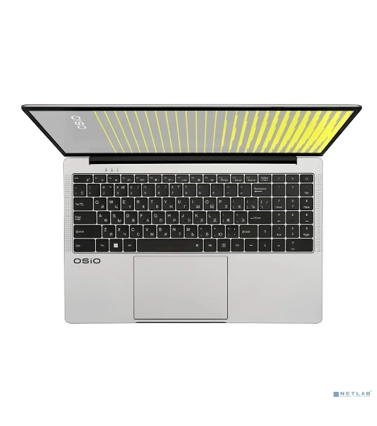 Ноутбук Osio FocusLine F150A-001 серый Ryzen 5 5560U 8Gb SSD256Gb AMD Radeon 15.6' IPS FHD (1920x1080) без ОС WiFi BT Cam 6000mAh