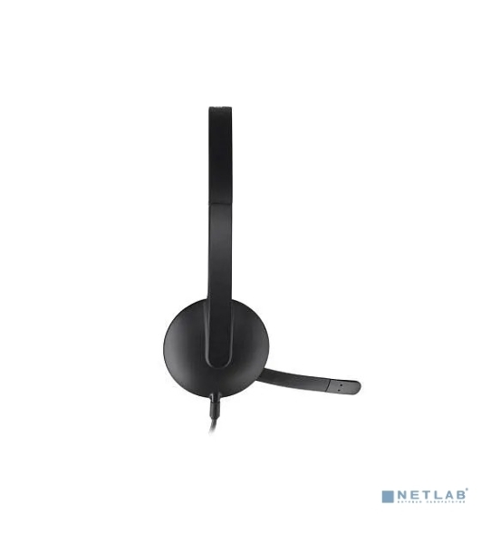 Гарнитура Logitech H340 чёрный, проводная, USB