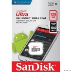 Флеш карта microSD 128Gb SanDisk microSDXC Class 10 Ultra UHS-I 100Mb/s, фото7