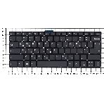 Клавиатура для ноутбука Lenovo Chromebook S340-14 черная, фото2