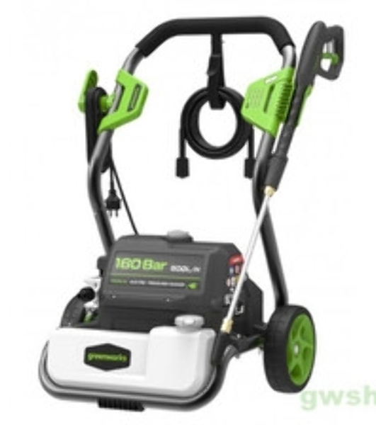 Мойка высокого давления GreenWorks GPWG8II 160 bar электрическая (5106807)