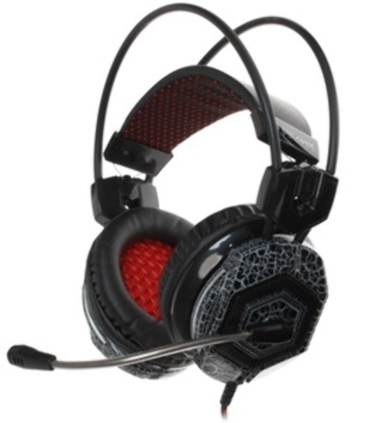 Гарнитура Oklick HS-L500G зелёный/чёрный, проводная, USB/3.5 мм
