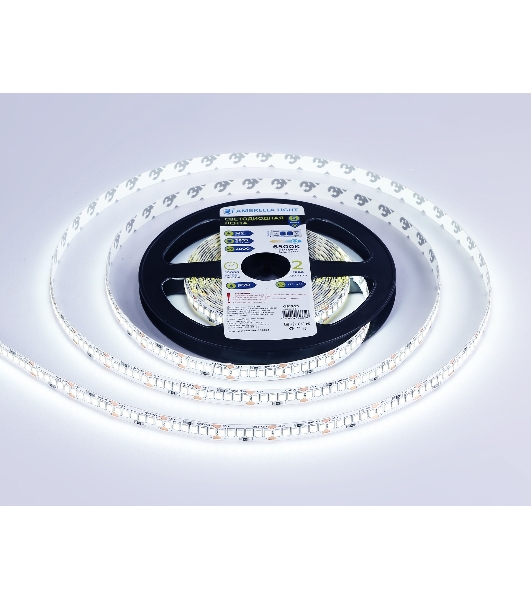 Светодиодная лента Ambrella light GS1503 2835 240Led/ 19.2W m/ 12V IP20 6500K/ 5000*10*1.2mm (2 конт.)