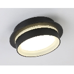 Светильник Ambrella light TN5385 SBK/FR черный песок/белый матовый GX53 IP44 D105*40, фото5