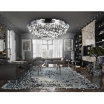 Светильник Ambrella light TR5029 CH/CL хром/прозрачный 3000K/4200K/6400K 81W D600*207 (Без ПДУ), фото8