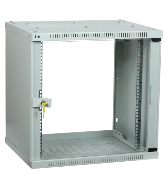 Шкаф ITK LWE3-12U66-GF LINEA WE 12U 600x600 мм дверь стекло серый