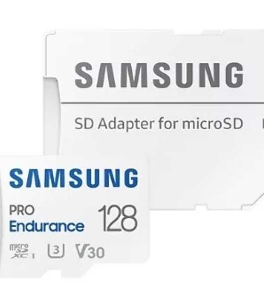 Флеш карта microSDXC 128Gb Samsung PRO Endurance (для видеорегистратора) Class 10, UHS-I, W 30 МБ/с, R 100 МБ/с, MB-MJ128KA/APC адаптер на SD