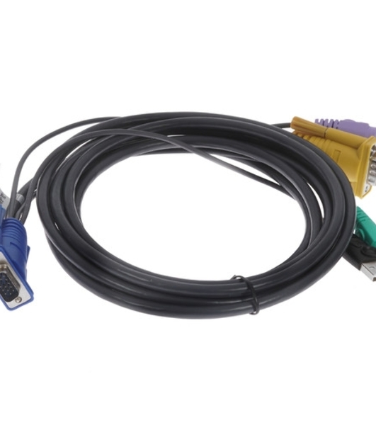 Кабель ATEN USB-PS/2 HYBRID CABLE.; 3M*2L-5303UP