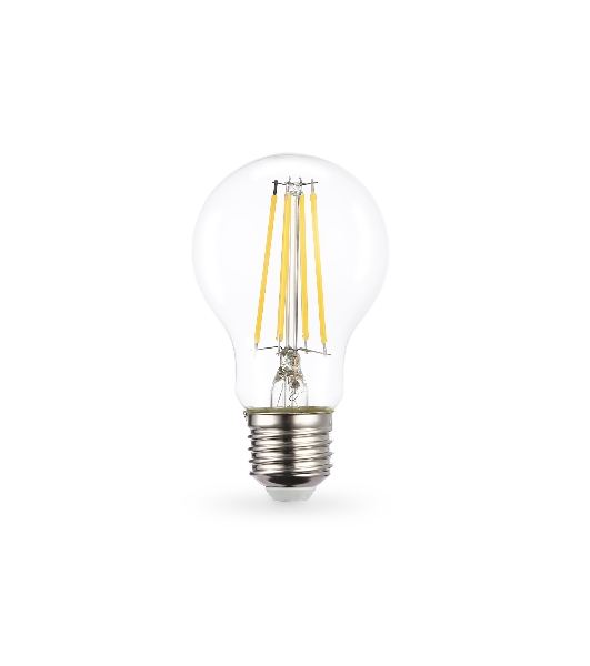Лампа светодиодная 601513 Filament LED A60 15W E27 2700K 220-240V