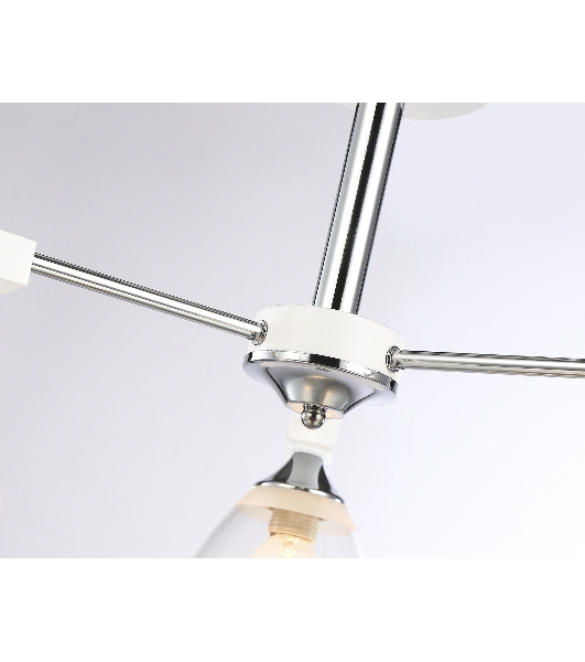 Светильник Ambrella light TR9091/3 WH/CH белый/хром E27*3 max 40W D570*270