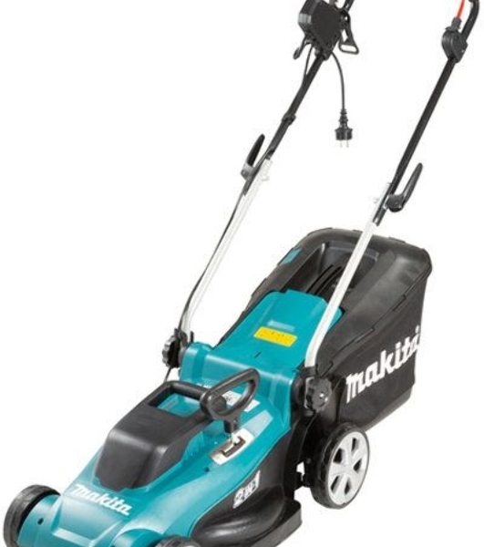 Газонокосилка электрическая Makita ELM3720, от сети, 1400 Вт