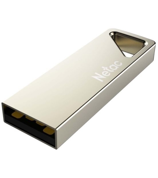 Флешка USB Netac U326 (NT03U326N-032G-20PN), 32Gb, USB 2.0, R/W 50/15, серебристый