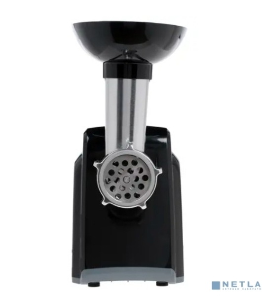 Мясорубка электрическая Moulinex ME105830 черный, 1400 Вт, 1.7 кг/мин, реверс, защита от перегрузки, насадки - 3