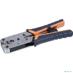 Инструмент для обжима проводников Cabeus, RJ-45 (8P8С), профессиональный, (HT-L2182R), фото 1