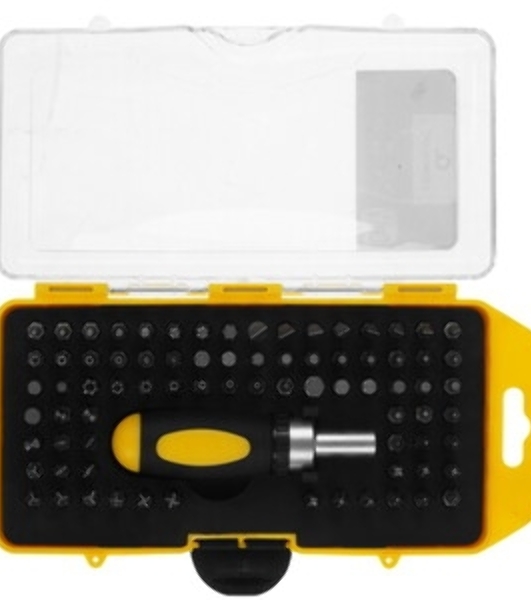 Отвертка с набором бит Cablexpert TK-SD-371 (79 предметов)