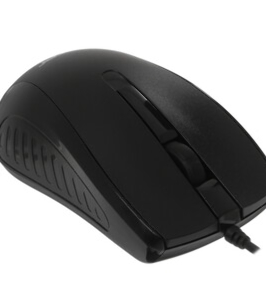 Мышь проводная Acer OMW136 черный, 1200 dpi, USB, кнопки - 3