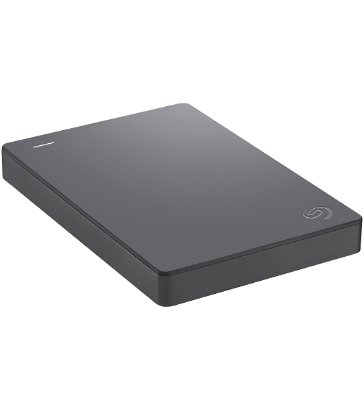 Внешний HDD 2.5' Seagate Basic, 2TB, USB 3.2 Gen 1 Type-A, 5400 rpm, серый