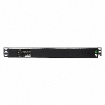 Блок розеток горизонтальный ExeGate ServerPro PDU-19H609 Al-6S-C14-2, 19', 1U, Алюминий, 6 Schuko, кабель с вилкой C14 VDE-250V-10A-3*1.0мм2, 2 метра, выкл. с подсветкой, SPD1, черный, фото3