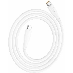 Кабель USB2.0 Hoco Type-C/Type-C, 5А, 100Вт, X96, 1м, белый, коробка, фото4