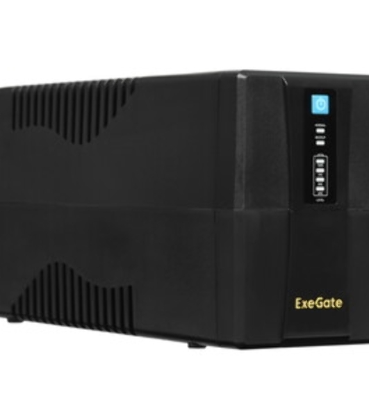 Источник бесперебойного питания ExeGate EX292774RUS SpecialPro UNB-800.LED.AVR.4C13.RJ.USB 800VA/480W, LED, AVR, 4*C13, RJ45/11, USB, металлический корпус, черный