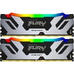 Оперативная память Kingston Fury Beast, DDR5, 32Gb (2x16Gb), 6400MHz, CL32, DIMM, с радиатором, черный, фото8